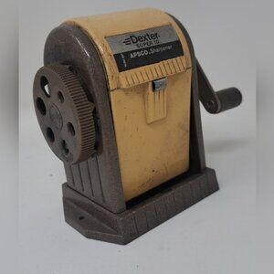 Apsco Pencil Sharpener Dexter Super 10 Vintage 80s 90s
